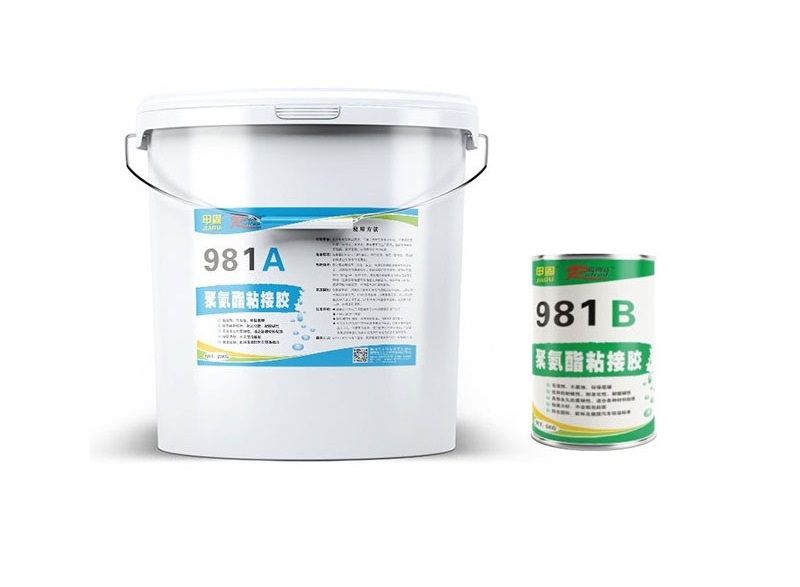 Two-component polyurethane potting adhesive